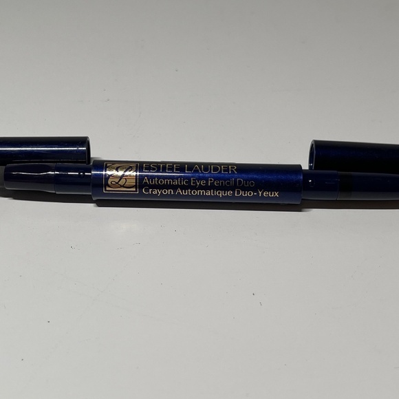 NEW Estee Lauder AUTOMATIC Eye Pencil DUO #01 JET BLACK TESTER Discontinued - Picture 6 of 7